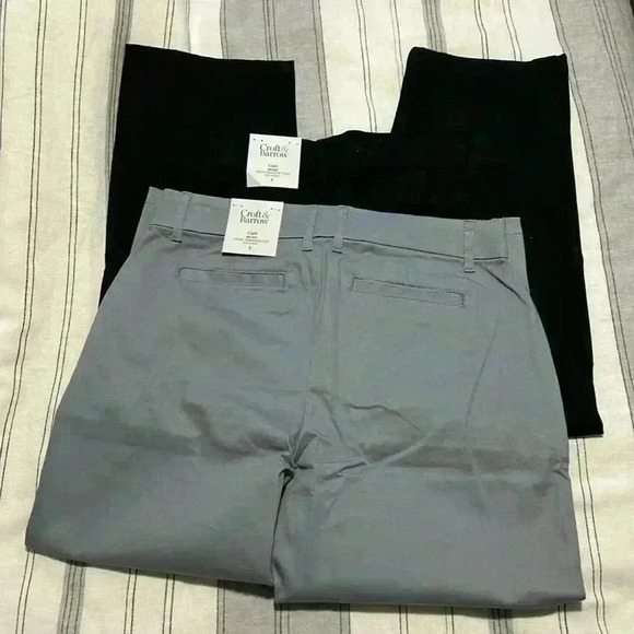 Croft & Barrow New with Tags Women’s Capri Mid Rise Size 4 Black and Gray - Picture 3 of 9